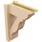 Ekena Millwork 5 1/2-in W x 12-in D x 16-in H Funston Trad Rough Cedar Woodgrain TimberThane Outlooker, Primed Tan OUTUR055X12X16FST04RCPR - alternate 2